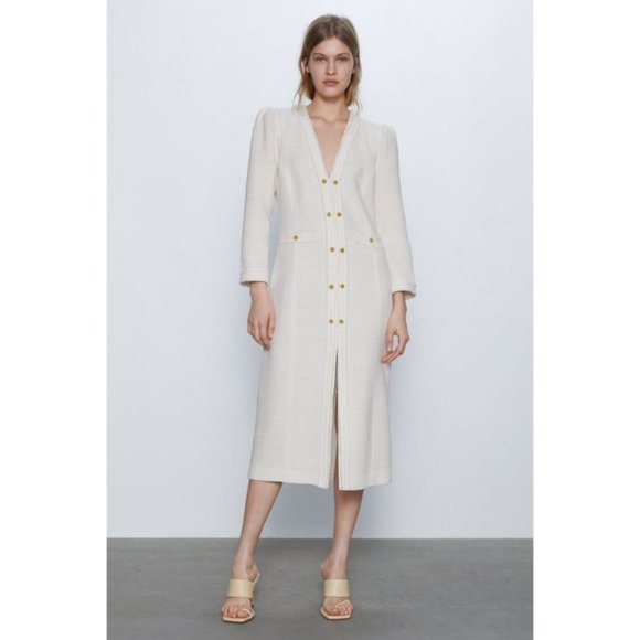 Костюм Зара твидовый Zara